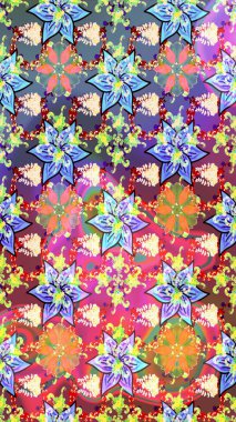 Çiçekli el çizimi çizimi deseni. Modern gelişim, nötr raster arka plan duvar kağıdı çizimi, klasik çizgi, desenli desenli çiçekler, çiçekli süsler..