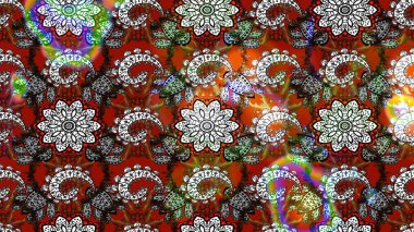 Moda baskısı. Çiçeğin suluboya çizimlerinin mükemmel deseni. Eski model. Suluboya çizim kalıbı. Dekorasyon ve tasarım için güzel desen.