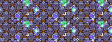 Exotic flowers, botanical bright classic nature on violet and brown colors. Raster illustration. Watercolor set of vintage floral tropical natural elements.