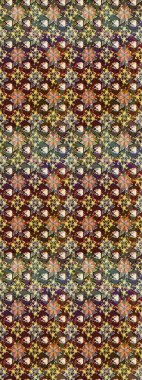 Raster çiçek desenli çiçek deseni, yapraklar, dekoratif elementler, sıçrama, lekeler, el çizimi kontur çizgileri ve Doodle çizim stili, grafik raster çizim çizimi.