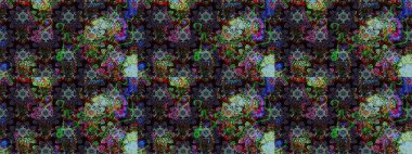 Renkli Bahar Teması eskiz kalıbı. Siyah ve gri renkli çiçekler. Düz Çiçek Elementleri Tasarımı. Çiçek desenli eskiz, yaz çiçekleri..