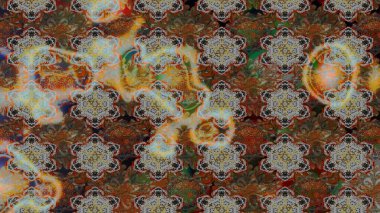 Kahverengi ve gri renkli çiçekler. Düz Çiçek Elementleri Tasarımı. Sketch Colour Spring Theme eskiz kalıbı. Sevimli çiçek raster deseni.