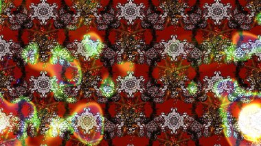 Eski usul. Raster illüstrasyonu. Kumaş, tekstil, duvar kağıdı baskısı için. Tomurcukları çiçek olan sevimli bir çiçek deseni. Eskiz geçmişi. Raster..