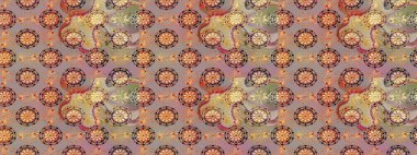 Güzel kumaş deseni. Çiçek arkaplan. Çizim raster deseni.