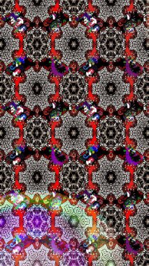 Çizim çiçek deseni duvar kağıdı, web sitesi arka planı, ambalaj kağıdı, davetiye, broşür, afiş veya web sitesi için kullanılabilir. El çizimi Raster çizimi. Karalama elementleri.