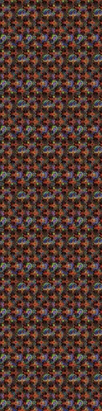 Hoş bir çiçek geçmişi var. Küçük bir çiçekte eskiz deseni. Güzel kumaş deseni. Raster illüstrasyonu.