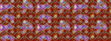 Raster Modaya uygun kumaş deseni. Kahverengi ve kırmızı renkli şirin çiçek desenleri. Düz Çiçek Elementleri Tasarımı. Renkli Bahar Teması çizim şablonu.