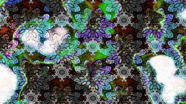 Tatil havası. Bahar mevsimi. Raster güzel bir çiçek deseni çizmiş. Nazik romantik baskı.