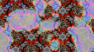 Küçük çiçekteki sevimli çiçek deseni. Gri ve nötr renkte çiçekler.