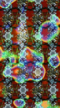 Parlak elementlerin. Çizim çiçek deseni duvar kağıdı, web sitesi arka planı, ambalaj kağıdı, davetiye, broşür, afiş veya web sitesi için kullanılabilir. El çizimi Raster illüstrasyonu.