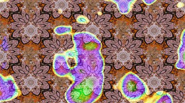 Raster illüstrasyonu. Şirin çiçek elementleri. Renkli Bahar Teması eskiz kalıbı. Düz Çiçek Elementleri Tasarımı. Çizim deseni Modaya uygun kumaş deseni.