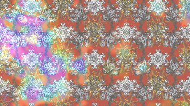 Raster illüstrasyonu. Gri ve nötr renkte çiçekler. Çiçek desenli eskiz, vuruşlar, sıçramalar, yaz çiçekleri..