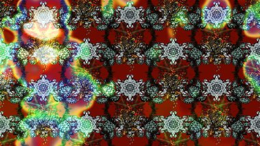 Renkli Bahar Teması eskiz kalıbı. Düz Çiçek Elementleri Tasarımı. Güzel çiçek deseni. Kahverengi ve kırmızı renkte çiçekler.