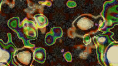 Yapraklı çizim şekli. Şirin, zarif çiçekler Raster illüstrasyonu. Poster ya da kapak için arka plan. Tekstil için figür. Davetiye ve kartpostal tasarımı için dekoratif çiçek unsurları.