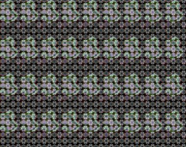 Düz Çiçek Elementleri Tasarımı. Renkli Yaz Temalı eskiz kalıbı. Siyah ve nötr renklerde çiçekler. Raster illüstrasyonunda çiçek deseni çizimi.