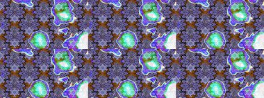 Raster illüstrasyonu. Çiçek ve yapraklı karalama şeklinde Raster çiçek deseni. Yumuşak, bahar çiçekleri menekşe ve nötr renklerde.