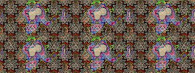 Gri ve nötr renkte çiçekler. Çiçekli karalama şeklinde Raster çiçek deseni. Yumuşak, yaz çiçekli arka plan.