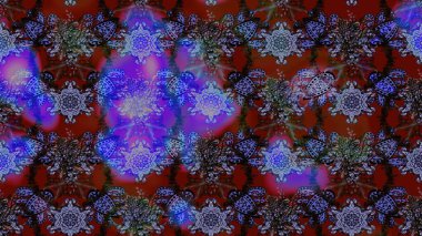 Raster - stok. Mor ve kırmızı çiçekli eskiz deseni, suluboya çiçek deseni, şirin çiçek, duvar kağıdı, kart veya kumaş için fayanslı.