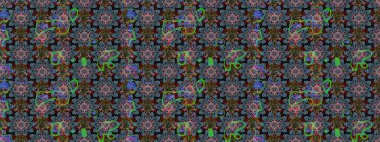 Dekorasyon ve tasarım için güzel bir desen. Suluboya çizim kalıbı. Eski model. Çiçeğin suluboya çizimlerinin mükemmel deseni. Moda yazdırma.