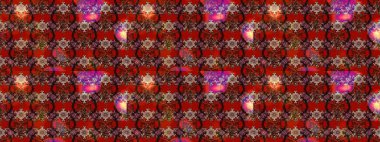 Kahverengi ve kırmızı renkte çiçekler. Renkli bahar temalı eskiz kalıbı. Çiçekli çiçek deseni, suluboya. Düz Çiçek Elementleri Tasarım Raster illüstrasyonu.