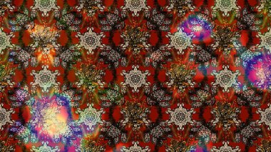 Çiçek arkaplanlı soyut zarafet eskiz deseni. Raster Güzel kumaş deseni.