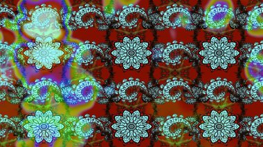 Millefleur 'lar. Küçük mavi ve kahverengiyle oldukça kaliteli besin torbası deseni, çiçekler. Tekstil, kumaş, kapaklar, duvar kağıtları, baskı, paket, koleksiyon defteri, örgü, dekupaj için çiçek arkaplanı..