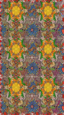 Sevgililer günü ve tebrik kartı konsepti için şık bir davetiye. Kahverengi ve bej renklerde manzaralı çiçek deseni. Üst manzara, yumuşak stil. Çiçek kompozisyonu, el boyası, hassas şablon..