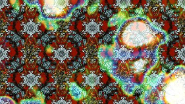 Raster illüstrasyonu. Çiçekli, yapraklı, çiçek desenli eskiz. El çizimi.