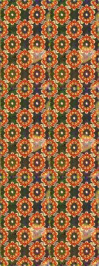 Lüks, kraliyet ve Viktorya dönemi konsepti. Kahverengi renklerde altın element. Süslü raster dekorasyonu. Eskimiş barok çiçekli, kahverengi yerine altın desenli..