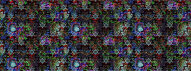 Stylish invitation for valentines day and greeting card concept. Scenic flower pattern on black and blue colors. Top view, soft style. Floral composition, hand painted, delicate template.