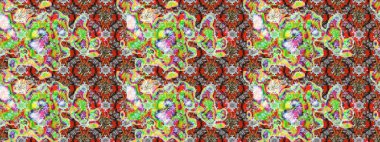 Botanik çizim kalıbı. Organik elementler. Raster deseni. Suluboya etkisi.