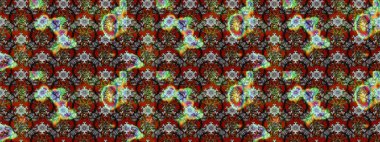 Raster düz çiçek çizim deseni. Gri ve kahverengi renkli çiçekler. Tasarım hediye paketi, tebrik kartları, posterler ve afiş tasarımı.