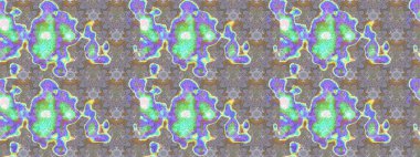 Raster deseni. Çiçekli çiçek deseni, suluboya. Süslü kumaş deseni.