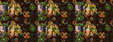 Çiçekler suluboya tarzında kahverengi ve gri renklerde. Raster illüstrasyonunda çiçek deseni çizimi.