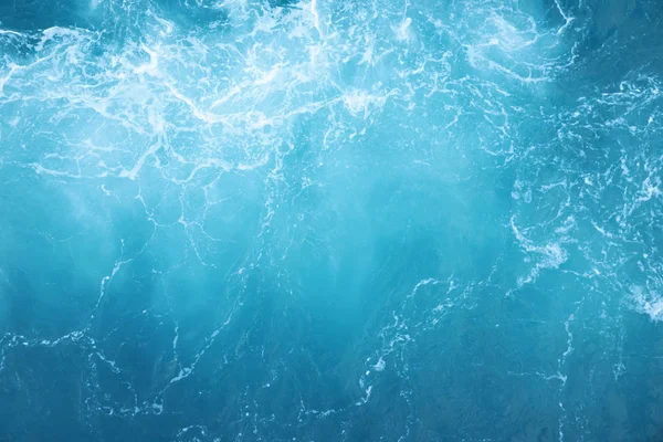 Sea Waves Ocean Wave Splashing Ripple Water Blue Water Background — Stock Photo, Image