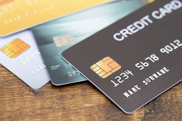 Credit cards for shopping in department stores