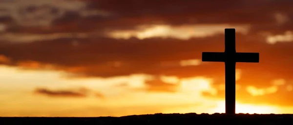 십자가는 하나님의 믿음이다 — 스톡 사진