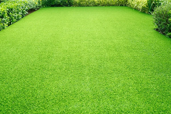 Zelená Tráva Textura Pozadí Top Pohled Jasnou Trávu Zahrada Idea — Stock fotografie
