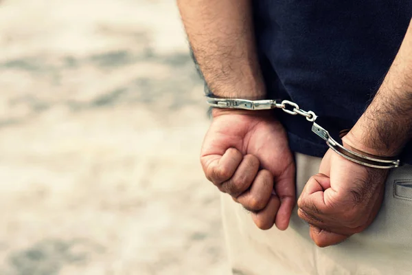 Detenido Estaba Prisión Fue Arrestado Por Caso Drogas —  Fotos de Stock