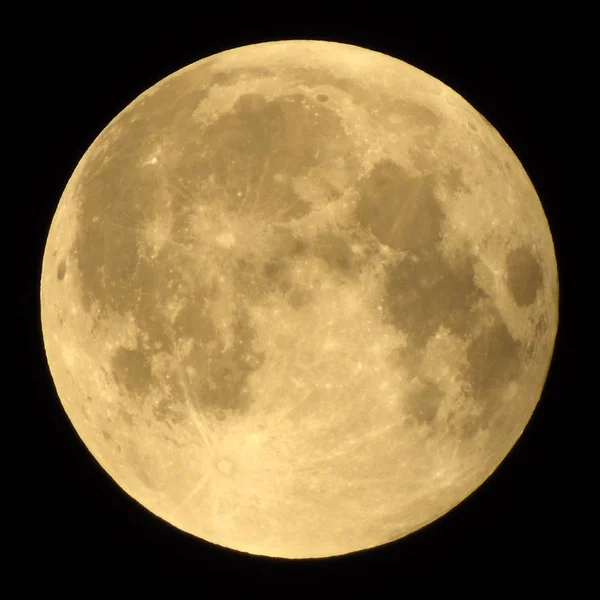 Full Moon Teljes 100 Után Században Fordul Elő 2018 Július — Stock Fotó