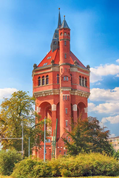 Wroclaw Polonya Ağustos 2018 Kulesi Sudecka Street Wroclaw Metre Yüksekliğinde — Stok fotoğraf