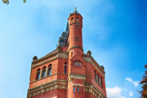 ヴロツワフ ポーランド 2018 Sudecka 街ヴロツワフ メートルの給水塔がカール Klimm によって設計 造られた 1904 — ストック写真