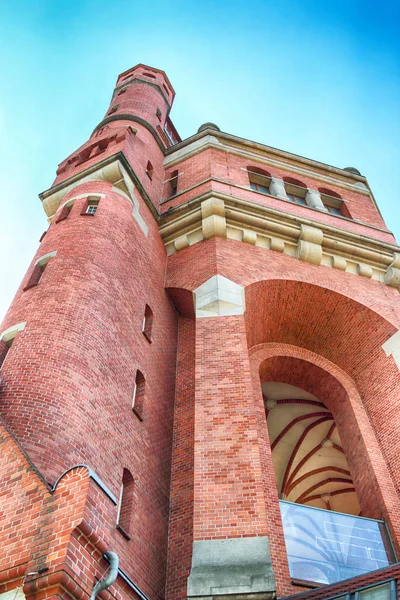 Wroclaw Polónia Agosto 2018 Torre Água Sudecka Street Wroclaw Metros — Fotografia de Stock