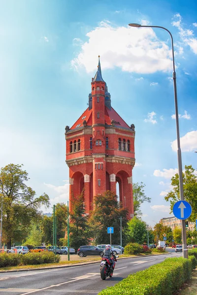 Wroclaw Polonya Ağustos 2018 Kulesi Sudecka Street Wroclaw Metre Yüksekliğinde — Stok fotoğraf