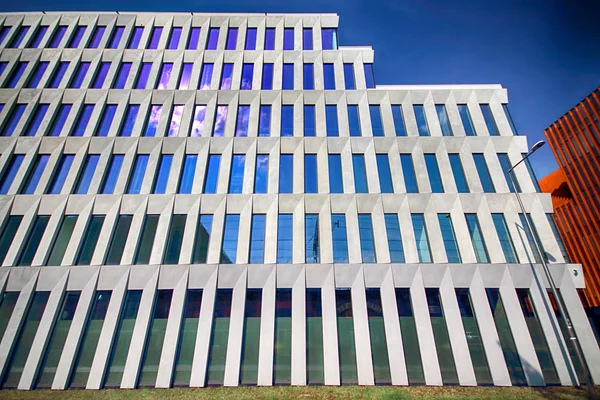 Wroclaw Poland August 2018 Retro Office House Built 2016 2018 — Stock Photo, Image