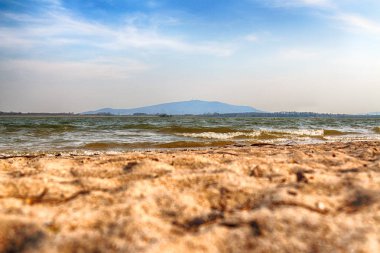 Mietkow Gölü ve Sleza Dağı, Polonya.