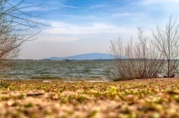 Міетков Озеро Гора Слеца Польща — стокове фото