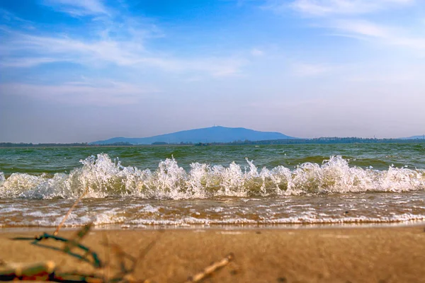 Mietkow Lake Sleza Mountain Polen — Stockfoto