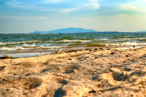 Mietkow Lake Sleza Mountain Polen — Stockfoto