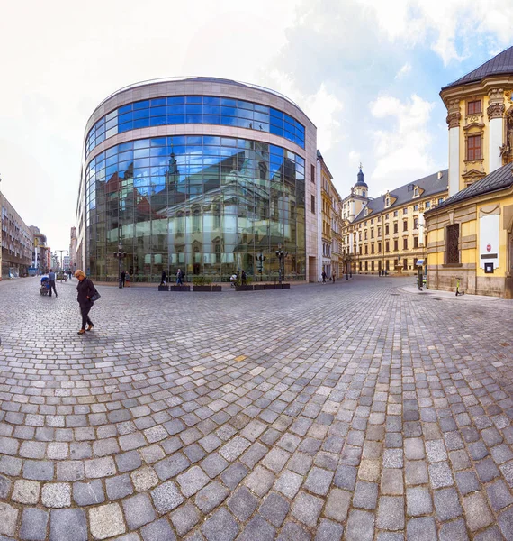 Wroclaw Polen April 2019 Wroclaw Gamla Stan University Wroclaw Historisk — Stockfoto